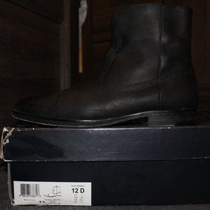 Black Captoe Polo Ralph Lauren Boots